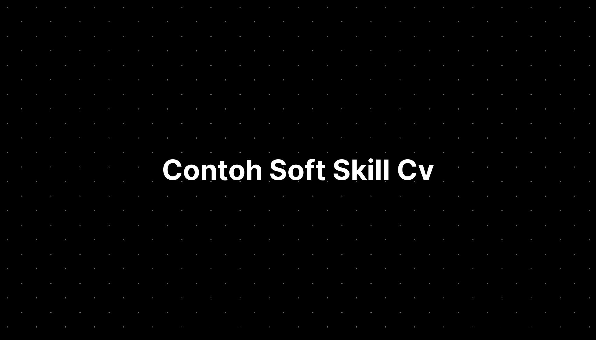 contoh-soft-skill-cv-imagesee